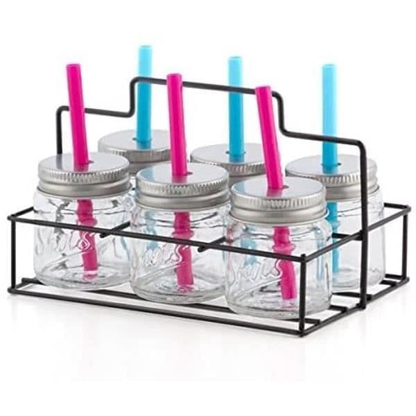 Shotglas Met Rietje En Houder