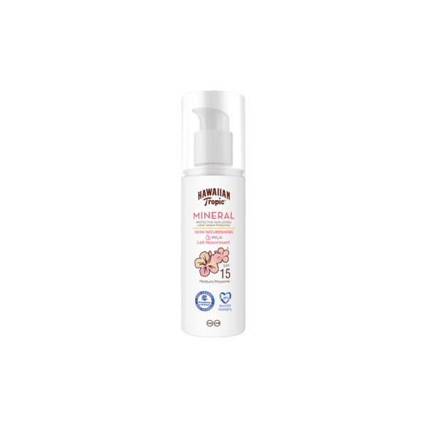 Hawaiian Tropic Hawaiian Tropic Mineral Sun Milk Lotion SPF15 100ml - Solskydd