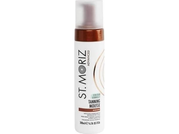 St. Moriz Colour Correct Medium itseruskettava hiusvaahto (200 ml)