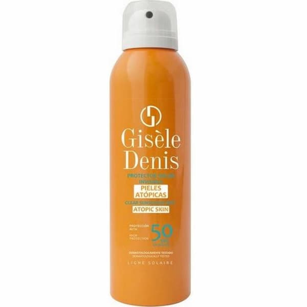 Krop solcreme spray Invisible Atopic Skin Gisèle Denis Spf 50 (200 ml)