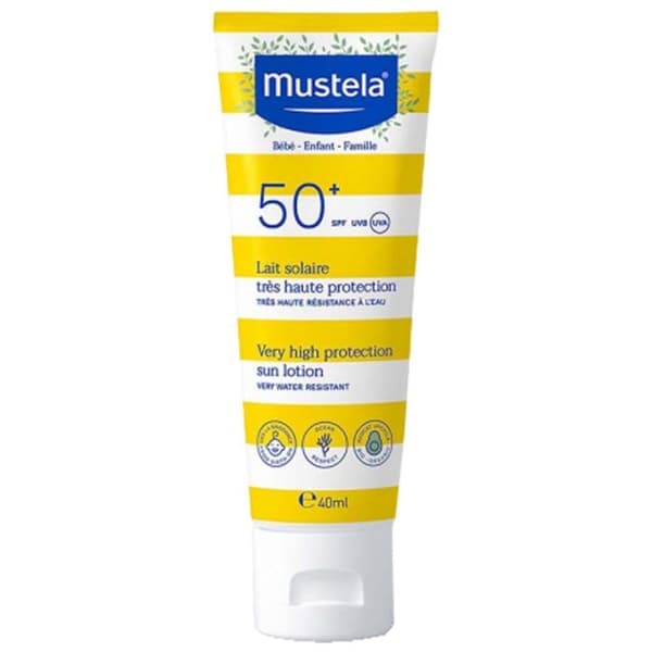 Mustela Solkräm Mycket Högt Skydd Spf50+ 40 ml