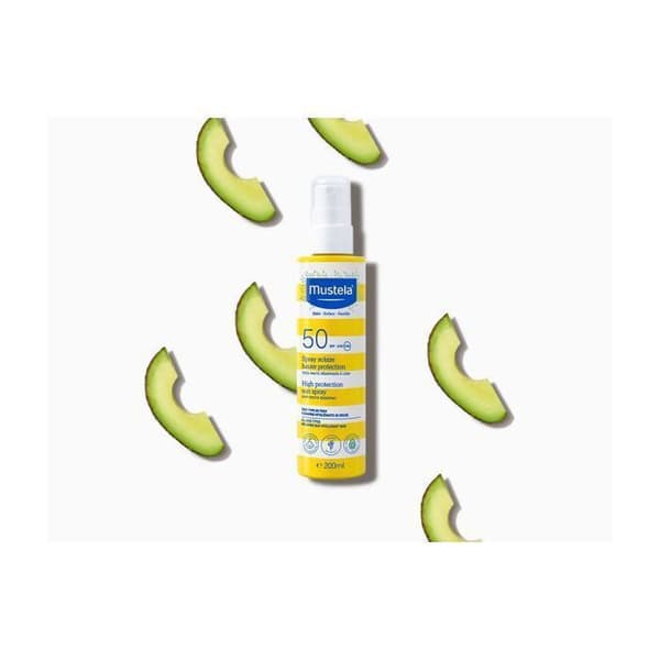 Mustela Solskyddsspray Högt Skydd Spf50 200 ml