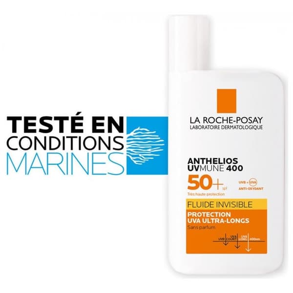 La Roche-Posay Anthelios Fluide Invisible Utan Parfym SPF50+ 50 ml