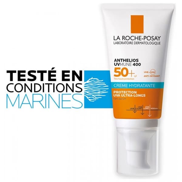 Solkräm - La Roche-Posay - Anthelios Uvmune 400 - SPF 50+ - 50 ml - Utan Doft