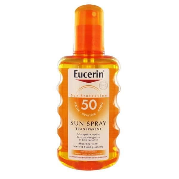 EUCERIN SOLSKYDD SOL SPRAY SPF50 200ML KLAR