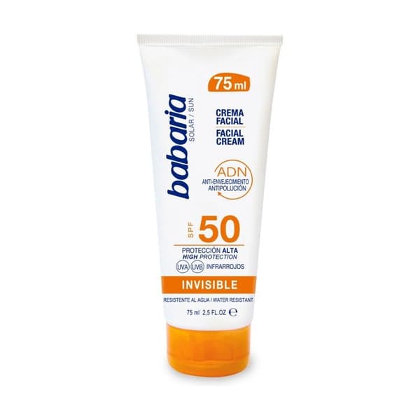 BABARIA 75ML INVISIBLE SPF50 SOLKRÄM