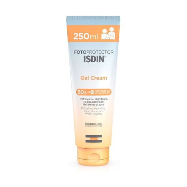 Solkräm - Isdin - Fotoprotector Gel Crème - SPF50+ - 250ml - Vattensäker