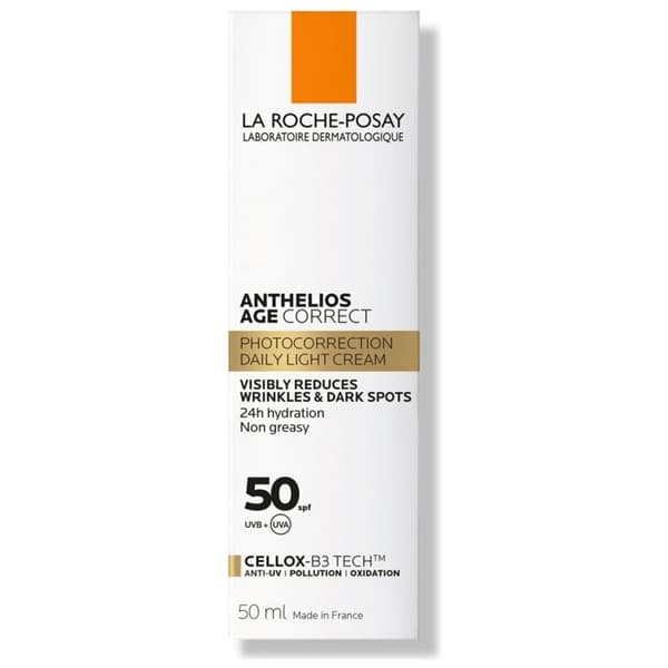 La Roche-Posay Anthelios Ålderskorrigerande Solskyddskräm Daglig Fotokorrigering Spf50 50 ml