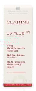 Miniatyrbilde 4 av 4: Clarins UV Plus [5P] Multi-Protection Moist. Screen SPF50 30 ml Anti-Pollution