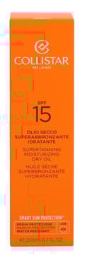 Pikkukuva 4 / 4: Collistar Supertanning Dry Oil SPF15 200 ml Moisturizing Dry Oil