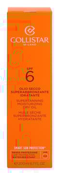 Miniatyrbillede 4 af 4: Collistar Supertanning Moisturizing Dry Oil SPF6 200 ml Speciale Abbronzatura Perfetta - Low Protection