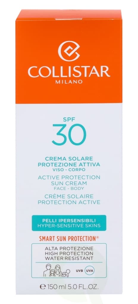Collistar Active Protection Sun Cream Face-Body SPF30 150 ml