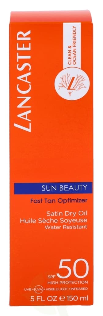 Lancaster Sun Beauty Dry Oil Fast Tan Optim. SPF50 150 ml