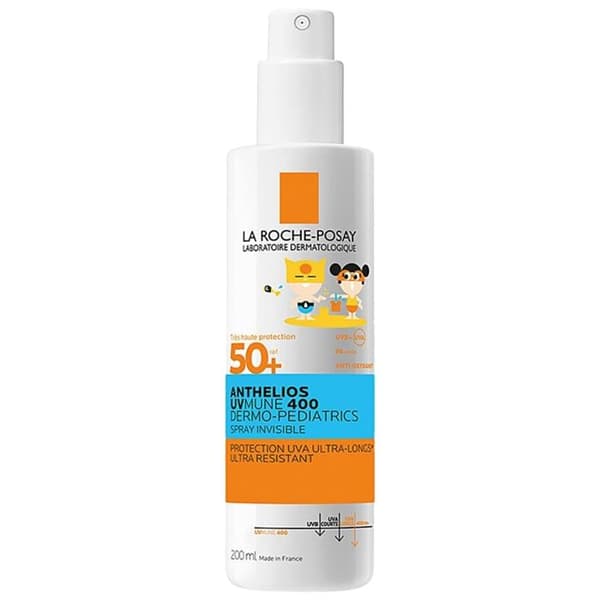 La Roche-Posay Anthelios Uv Mune 400 Dermo-Pediatrics Spray Osynlig Spf50+ 200 ml