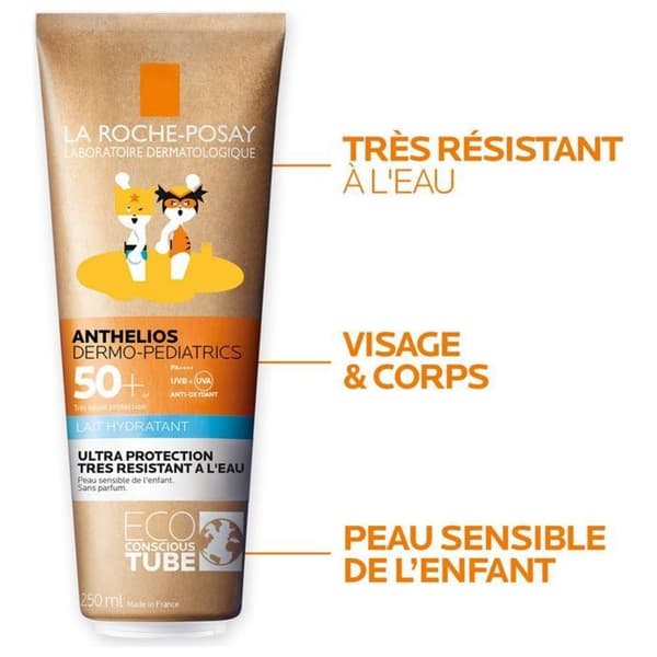 La Roche-Posay Anthelios UVMune Sun Moisturizing Milk for Children Doftfri SPF50+ 250 ml