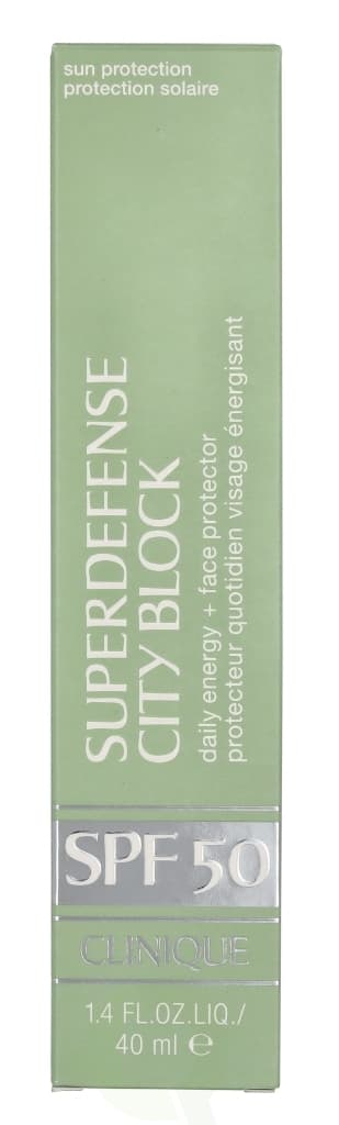 Clinique Superdefence City Block SPF50 Sun Cream 40 ml All Skin Types