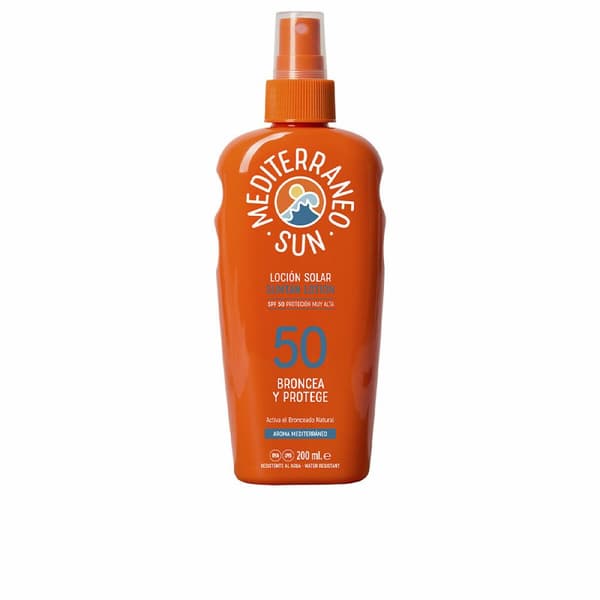 Solskydd Coconut Dark Tanning Mediterraneo Sun - Spf 50 - 200 ml