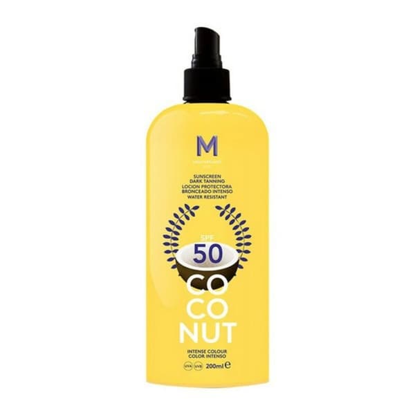 Solskydd Coconut Dark Tanning Mediterraneo Sun - Spf 50 - 200 ml