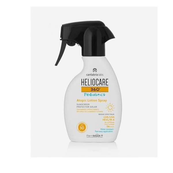 Lotion Spray - Heliocare - Heliocare 360 Pediatrics - SPF 50+ - 250 ml - Hypoallergenisk