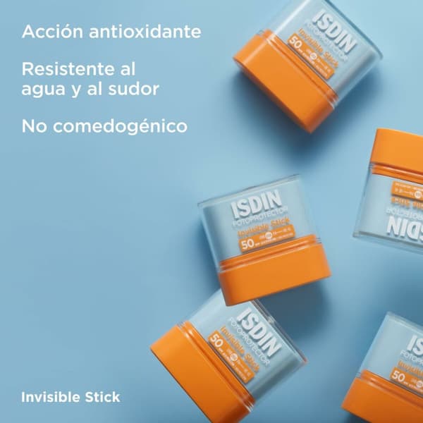 Solkrämstick Isdin Invisible Stick Spf 50 10 g