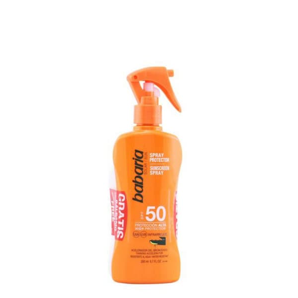 Solbeskyttelses sett Aloe Vera Babaria (2 pcs) SPF 50 50