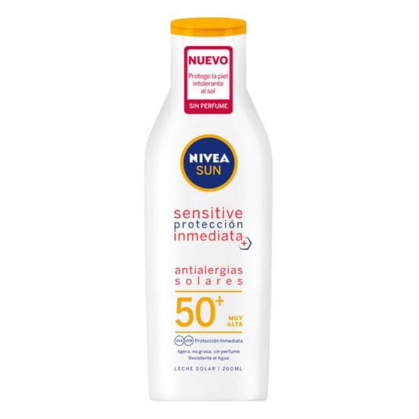Solallergi-beskyttelse Sensitive Nivea (200 ml) 50+ (200 ml)