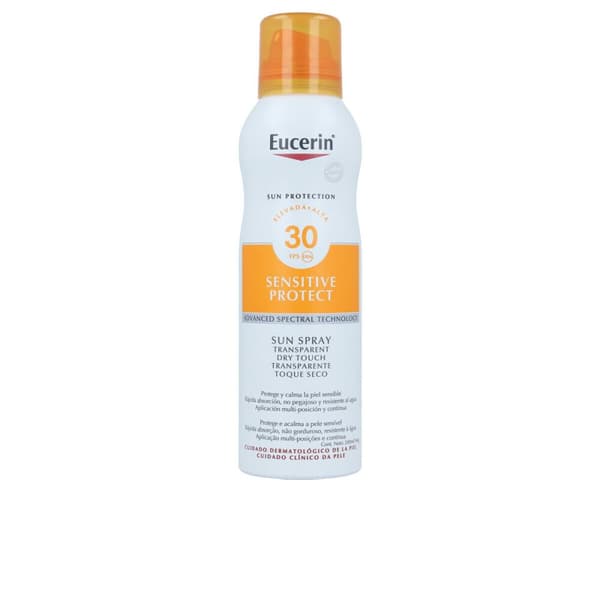 Kropps-solkremspray Sensitive Eucerin 200 ml - Spf 50