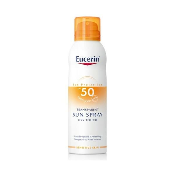 Kropps-solkremspray Sensitive Eucerin 200 ml - Spf 50