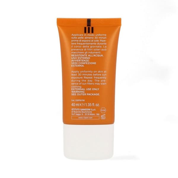 Antibrunflekk Solkrem Rilastil Sun System D-Clar Spf 50+ Medium (40 ml)