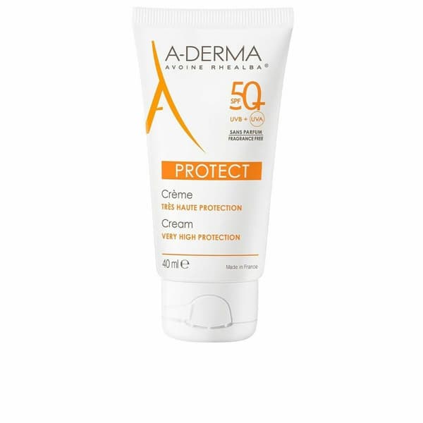 Solkrem A-Derma Protect Parfymefri SPF 50+ (40 ml)