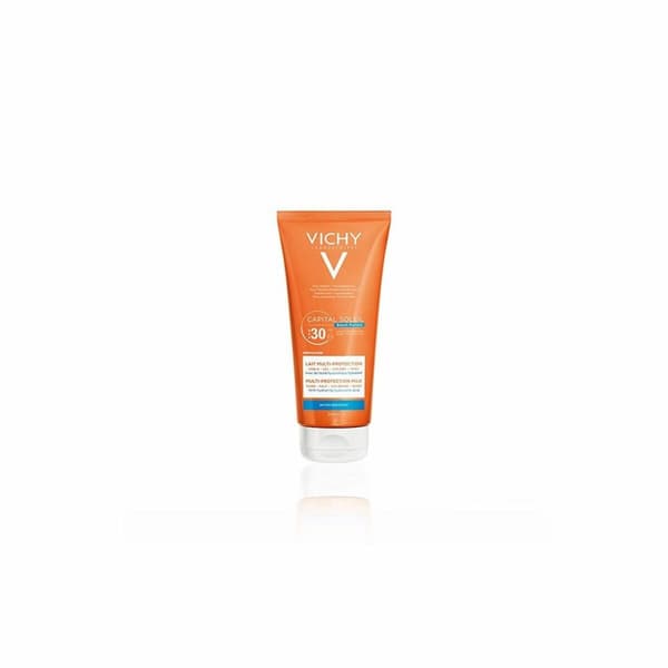 Aurinkosuoja Capital Soleil Lait Multi-Protection Vichy (200 ml) - Spf 30 - 200 ml