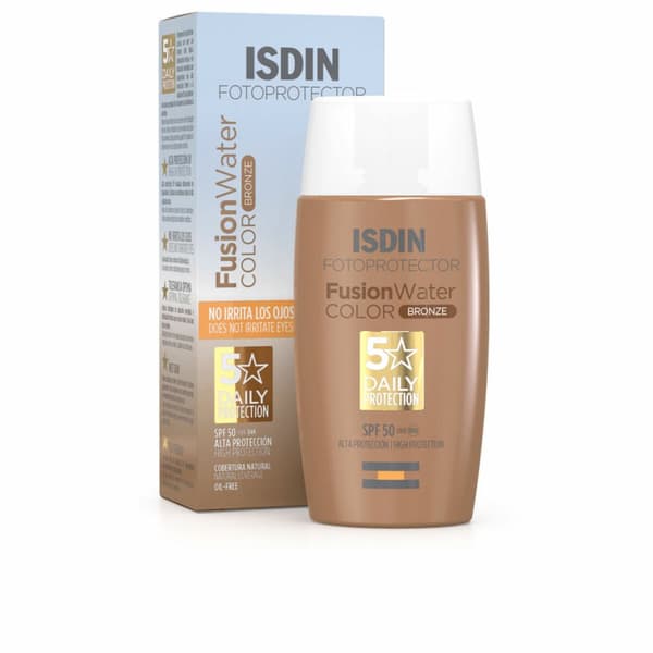 Solbeskyttelse med farge Isdin Fotoprotector Bronse Spf 50 50 ml