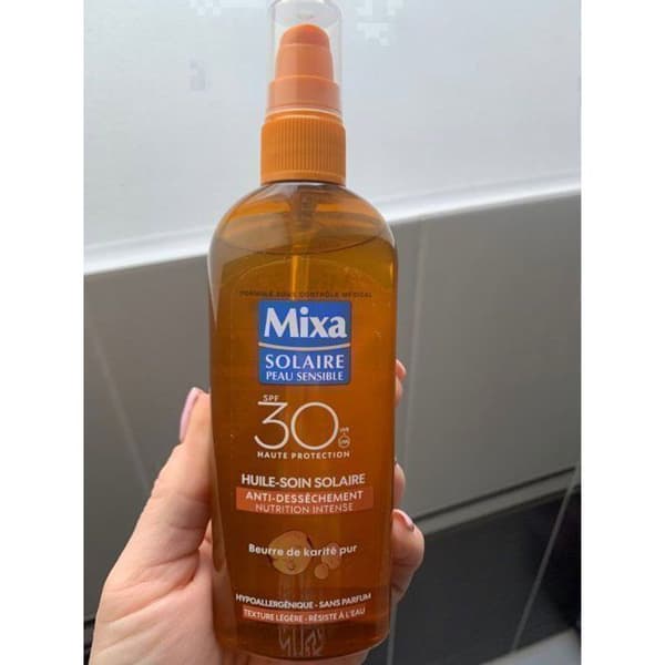 Antitorkande solvårdsolja - MIXA SOLAIRE - Intense Nutrition SPF 30 - 150 ml