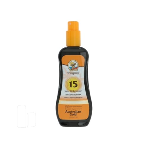 Australian Gold Carrot Spray Oil Sunscreen SPF15 237 ml Dam