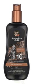 Miniatyrbillede 3 af 3: Australian Gold Spray Gel With Instant Bronzer Sunscr. SPF10 237 ml