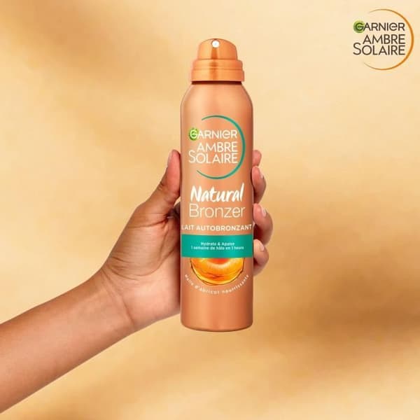 Self-Tanning Body Mist - GARNIER - Ambre Solaire - Natural Bronzer - För en gyllene och lysande solbränna utan ränder