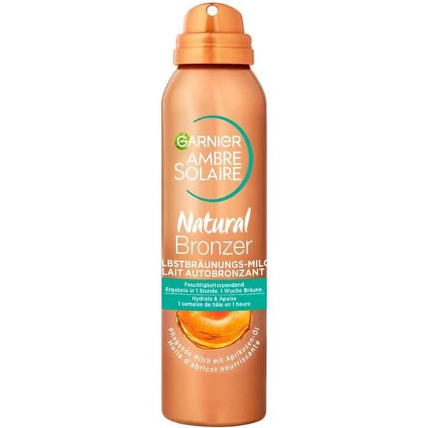 Self-Tanning Body Mist - GARNIER - Ambre Solaire - Natural Bronzer - För en gyllene och lysande solbränna utan ränder
