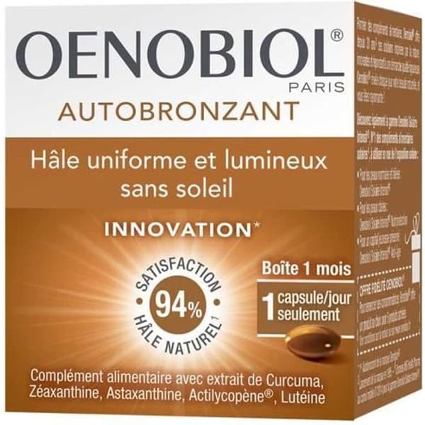 Oenobiol Self Tanner 30 kapslar
