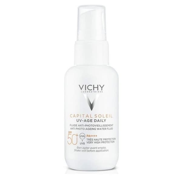 Solskjermkrem Vichy Capital Soleil Anti-aldring Spf 50 (40 ml)