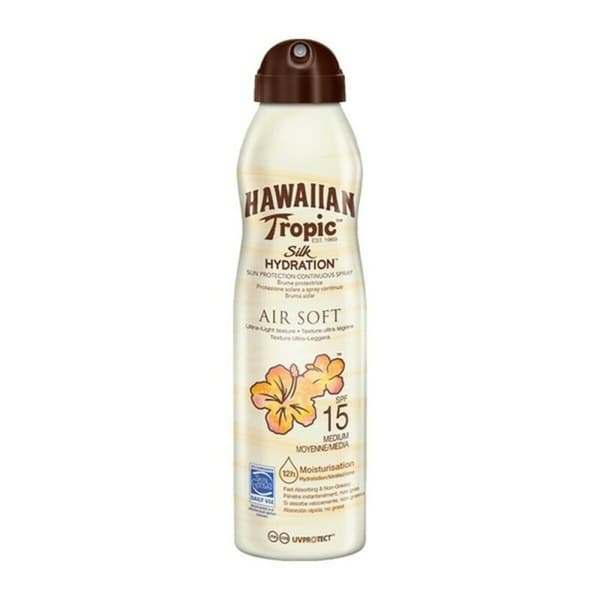 Aurinkosuojasuihke Silk Air Soft Silk Hawaiian Tropic Spf 30 - Spf 30 - 177 ml