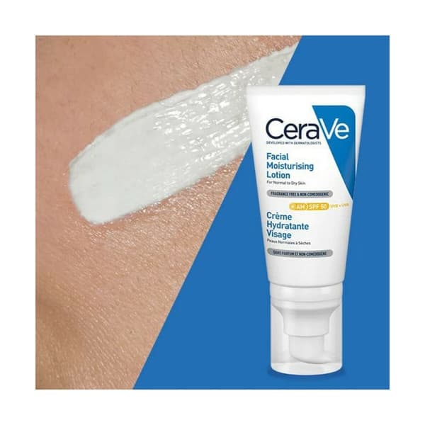 Aurinkosuoja CeraVe Facial Moisturising Lotion Spf 50 52 ml