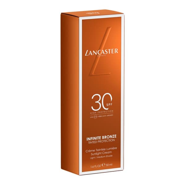 Ansiktssolkräm Lancaster Infinite Bronze Klar Spf 30 50 ml