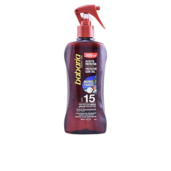 SOLAR OIL MONOI TAHITI spray gun SPF15 300 ml