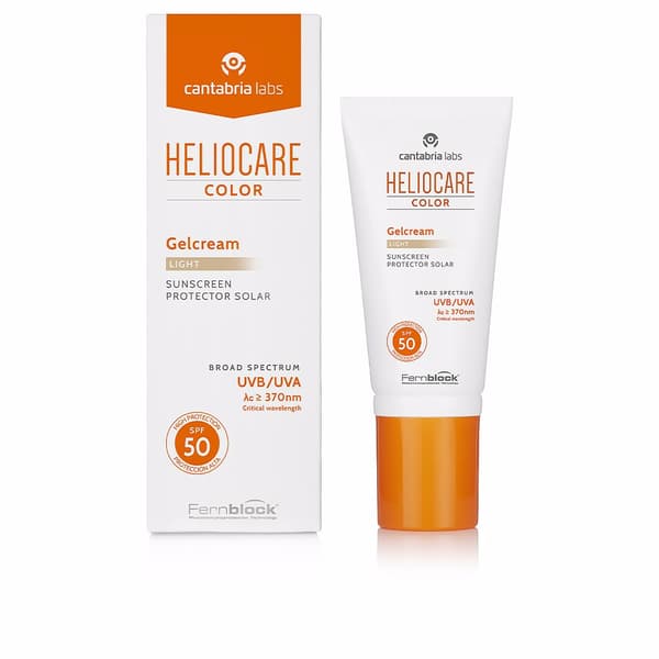 HELIOCARE COLOR sunscreen with cream gel color SPF50 #light 50 ml