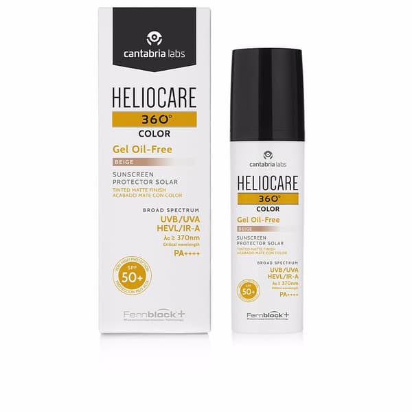 HELIOCARE 360° COLOR tinted sunscreen gel oil free SPF50+ #beige 50 ml