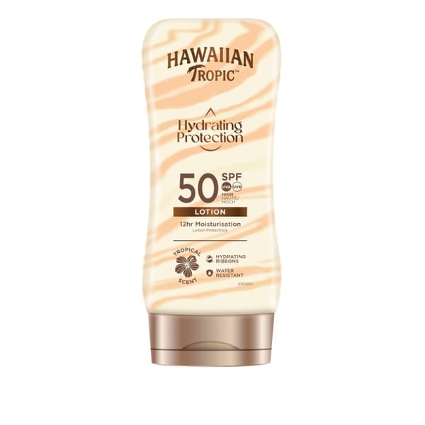 Hawaiian Tropic Hydrating Protection Lotion SPF50 180 ml - Solskydd