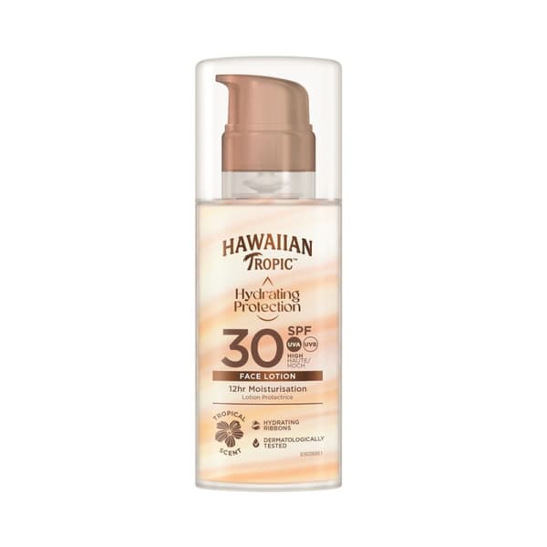 Hawaiian Tropic Hydrating Protection Face Lotion SPF30 50ml - Solskydd