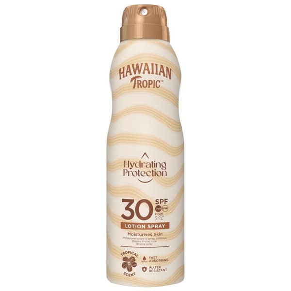 Hawaiian Tropics Hydrating Protection C-Spray SPF30 177 ml - Solskydd
