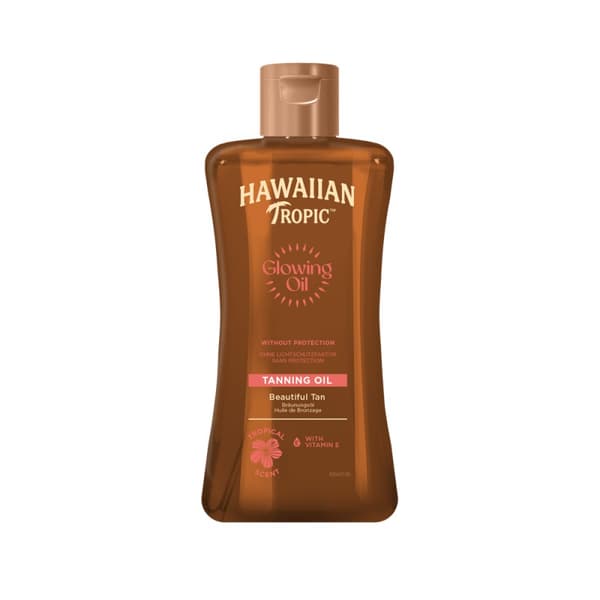 Hawaiian Tropic Glowing Oil 200 ml - Solskydd