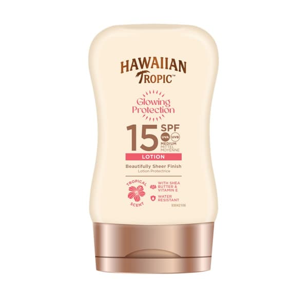 Hawaiian Tropic Glowing Protection Lotion SPF15 100 ml - Solskydd